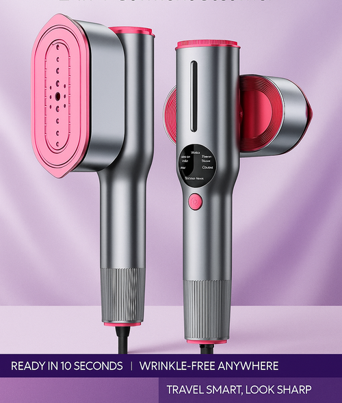 SteamEase™ 2-in-1 Garment Steamer