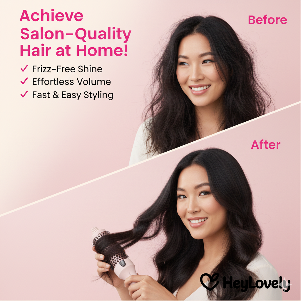 HeyLovely SilkWave™ Ionic Brush