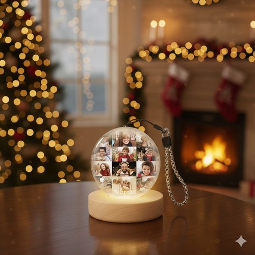 HeyLovely MemorySphere™ 3D Crystal Ball Lamp