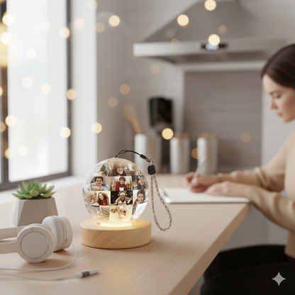 HeyLovely MemorySphere™ 3D Crystal Ball Lamp