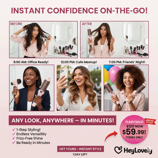 HeyLovely SilkWave™ Ionic Brush
