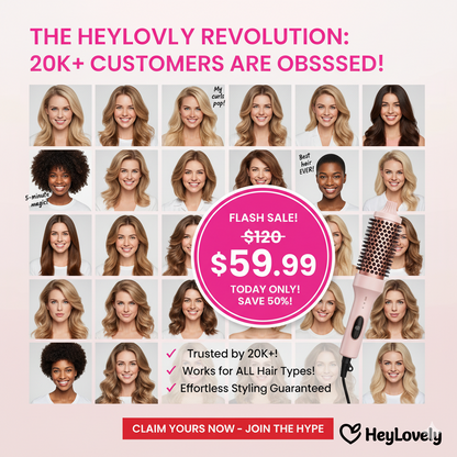 HeyLovely SilkWave™ Ionic Brush