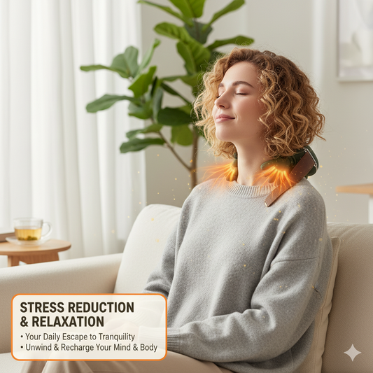 Infrared Kneading Neck & Shoulder Massager